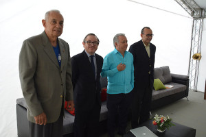 Guarocuya Felix, director general de Impuestos Internos, ofreció un charla titula "TERRITORIO Y FISCALIDAD: HACER UNA REFORMA INTEGRAL", como parte de las actividades de Expor Herrera 2015. Santo Domingo, RD Foto: Orlando Ramos