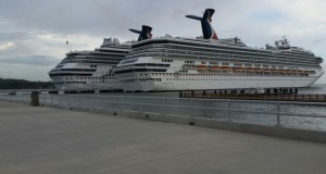 El pasado martes arribaron dos cruceros a Maimón, Puerto Plata, con 5,980 cruceristas. (Fuente externa)